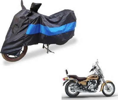 High Quality Waterproof Two Wheeler Cover for Bajaj(Avenger, Black, Blue)