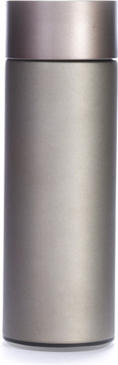 JIMPLEI Smart Vacuum Insulated with LED Temperature Display 350 ml Bottle(Pack of 1, Copper, Steel)
