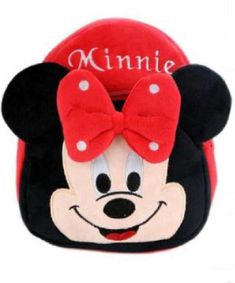 A Little Swag BM-SNG-AVK_Minnie black Redpk51(R1) 12 L Backpack(Red)