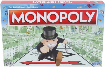 HASBRO GAMING MONOPOLY Board Game for Kids Ages 8 and Up, Classic Game play Board Game Accessories Board Game