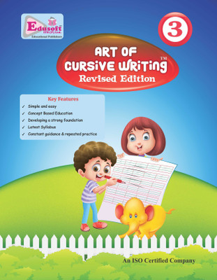 Art of Cursive (English writing), Class - 3 (Edusoft)(Paperback, Edusoft)