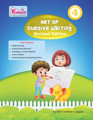 Art of Cursive (English writing), Class - 4 (Edusoft)(Paperback, Edusoft)