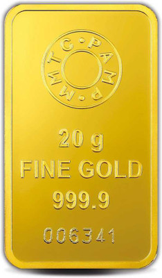 MMTC PAMP India Pvt Ltd Lotus series 24 9999 K 20 g Gold Bar MMTC PAMP India Pvt Ltd Coins Bars