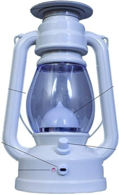 SOLAR UNIVERSE INDIA LED Solar Lantern Emergency Light - Rechargeable, Portable 8 hrs Lantern Emergency Light(White)