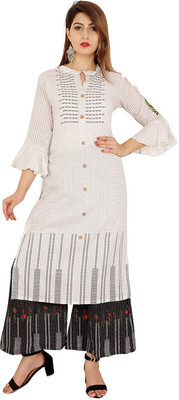 A BABA Women Kurta Palazzo Set