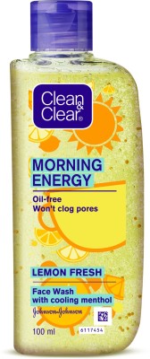 Clean & Clear Morning Energy Lemon Fresh Face Wash(100 ml)