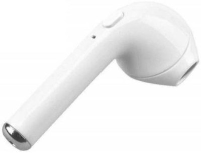 ROAR TZJ_435K_ I 7R Bluetooth Headset for all Smart phones Bluetooth without Mic Headset(White, In the Ear)