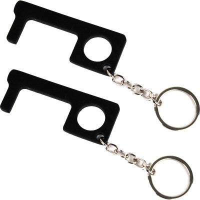 Flipkart SmartBuy Virus Protection Metal |Pack of 2| No Touch Key Chain