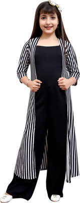 Skyfly Striped Girls Jumpsuit
