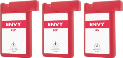 ENVY Luv Pocket Perfume (Pack of 3) Eau de Parfum  -  54 ml(For Women)