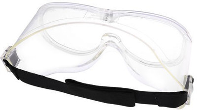 Strategy Workplace Protective Medical Safety Goggles Anti-Dust Anti-fog Face Eye Full Protection Transparent Goggles Glasses Laboratory, Power Tool  Safety Goggle(Free-size)