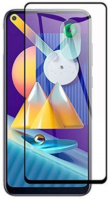 Bodoma Edge To Edge Tempered Glass for Samsung Galaxy A20s(Pack of 1)