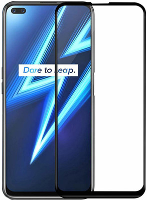 Express Buy Edge To Edge Tempered Glass for Realme 6i(Pack of 1)