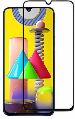 FITSMART Edge To Edge Tempered Glass for Samsung Galaxy M31(Pack of 1)