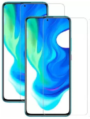 ISAAK Tempered Glass Guard for POCO M2 Pro(Pack of 2)