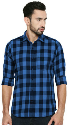 REHAN Men Checkered Casual Multicolor Shirt