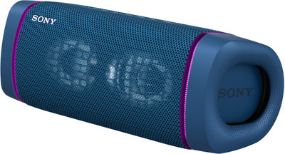 SONY SRS-XB33 Bluetooth Speaker(Blue, Stereo Channel)
