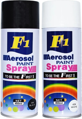 F1 Multicolor Spray Paint 900 ml(Pack of 2)
