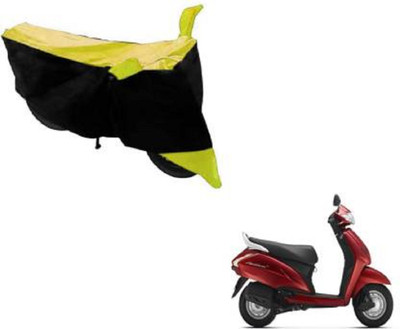 High Quality Waterproof Two Wheeler Cover for Honda(Activa 125, Yellow, Black)