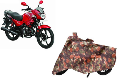 Auto Hub Two Wheeler Cover for Hero(Glamour, Multicolor)