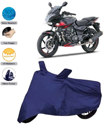 WMIZEXA Waterproof Two Wheeler Cover for Bajaj(Pulsar 220F, Blue)