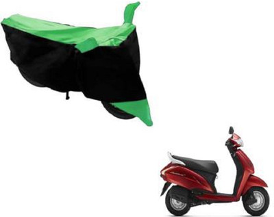 High Quality Waterproof Two Wheeler Cover for Honda(Activa 125, Green, Black)