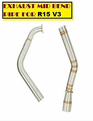 AutoPowerz Yamaha R15 Full Exhaust System(Mild Steel)