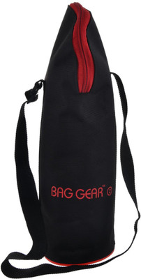 BAG GEAR WATER BOTTLE COVER 1 LTR FULL ZIPPER(Black)