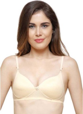 Apraa Absolute Padded bra Women Push-up Lightly Padded Bra(Beige)