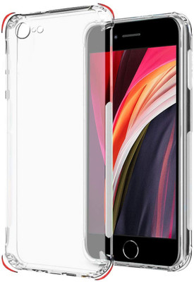 Casehub Back Cover for Apple Iphone SE 2020(Transparent, Dual Protection)