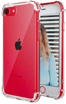 Casehub Back Cover for Apple Iphone SE 2020(Transparent, Dual Protection)