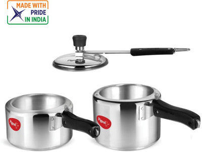 55 OFF on Pigeon Special Combi 2 L 3 L Pressure Cooker Aluminium