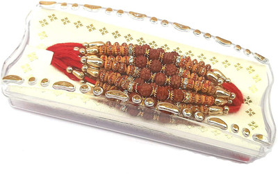 PANKSHRI ENTERPRISE Rudraksh Set Of 12 Rakhi -891 Mauli Thread Rakhi  Set(PACK OF 12)