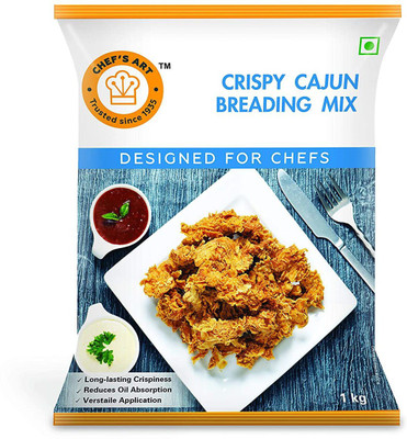 chef s art Crispy Cajun Breading Mix Seasoning 1000 gm(1000 g)