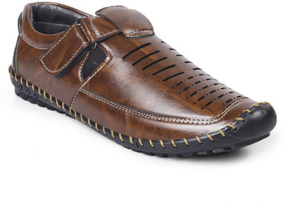 VKF Men Brown Sandals