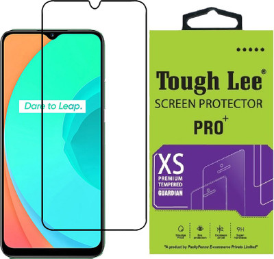 Tough Lee Edge To Edge Tempered Glass for Realme Narzo 30a, Realme Narzo 20, Realme Narzo 20A, Realme C11, Realme C12, Realme C15, Realme C3, Realme 5, Realme 5i, Realme 5s, Oppo A9 2020, Oppo A5 2020, Realme Narzo 10, Realme Narzo 10A, Oppo A31(Pack of 1)