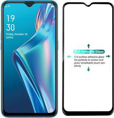 ZIVITE Edge To Edge Tempered Glass for Realme C11(Pack of 1)