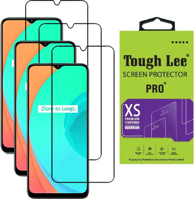 Tough Lee Edge To Edge Tempered Glass for Realme Narzo 30a, Realme Narzo 20, Realme Narzo 20A, Realme C11, Realme C12, Realme C15, Realme C3, Realme 5, Realme 5i, Realme 5s, Oppo A9 2020, Oppo A5 2020, Realme Narzo 10, Realme Narzo 10A, Oppo A31(Pack of 3)