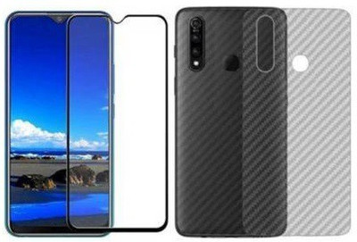 WowSimp Front and Back Tempered Glass for Oppo A31(Pack of 1)