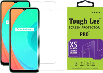 Tough Lee Tempered Glass Guard for Realme Narzo 30a, Realme Narzo 20, Realme Narzo 20A, Realme C11, Realme C12, Realme C15, Realme C3, Realme 5, Realme 5i, Realme 5s, Oppo A9 2020, Oppo A5 2020, Realme Narzo 10, Realme Narzo 10A, Oppo A31(Pack of 2)