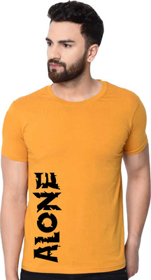 Tee town Printed Men Round Neck White T-Shirt