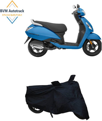 BVM Autotrack Waterproof Two Wheeler Cover for TVS(Jupiter classic, Blue)