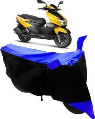 High Quality Waterproof Two Wheeler Cover for TVS(Jupiter, Blue, Black)