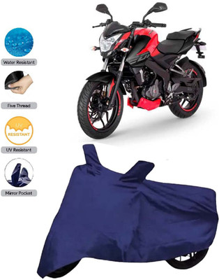 HWSXQAE Waterproof Two Wheeler Cover for Bajaj(Pulsar 160 NS DTS-i, Blue)