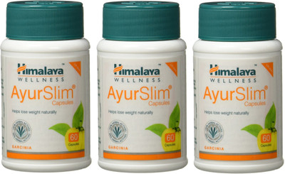 HIMALAYA AyurSlim 60 Tablets ( Pack of 3 )(Pack of 3, 180)