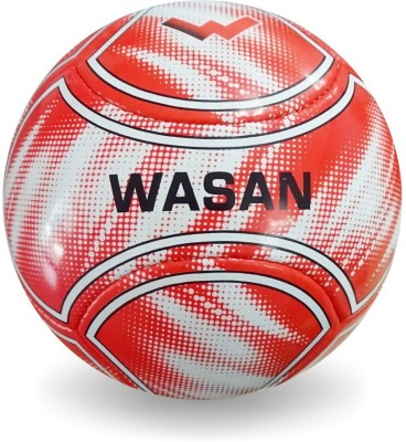 WASAN Monarch Football Size 5 - Red (12 Years and Above) Football - Size: 5(Pack of 1)