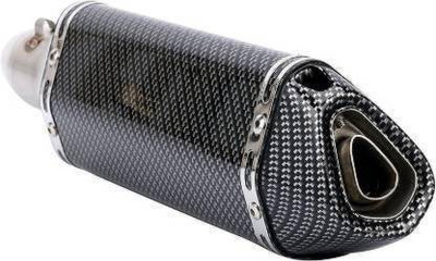 ARN Universal For Bike Universal For Bike Full Exhaust System(Mild Steel)