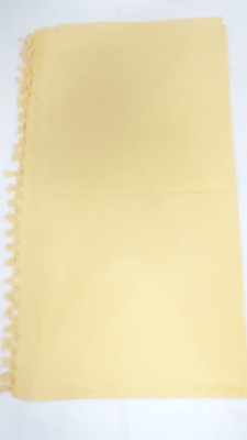 shree aparajeet creations Solid Single AC Blanket for  AC Room(Bamboo, Yellow)