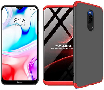 Aspir Back Cover for Mi Redmi 8A dual(Red, Pack of: 1)