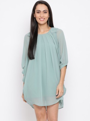 ALL WAYS YOU Women Shift Green Dress